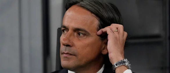 Inter-Trainer Simone Inzaghi hat Angebote von anderen Vereinen. - © Luca Bruno/AP/dpa