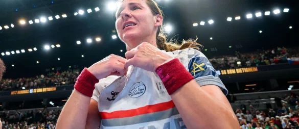 Karolina Kudlacz-Gloc hatte sich auf ihre letzte Saison in Ludwigsburg gefreut. - © Marco Wolf/dpa