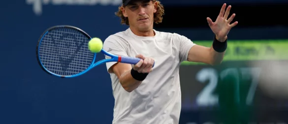 Tennisprofi Max Purcell muss eine Dopingsperre verbüßen. - © Cole Burston/The Canadian Press via AP/dpa