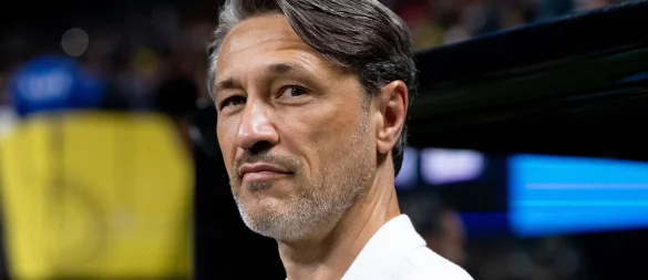 Trainer Niko Kovac blickt vor dem Trainingsauftakt zuversichtlich auf die neue Saison - © Sven Hoppe/dpa