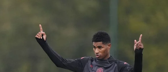 Marcus Rashford könnte in der kommenden Saison für den FC Barcelona spielen - © Martin Rickett/PA Wire/dpa
