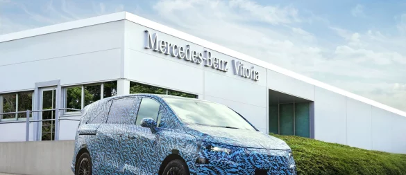 Mercedes startet 2026 mit der neuen V-Klasse mit dem VLE mit einer Reichweite von über 500 Kilometern und Allradlenkung. - © Mercedes-Benz AG/dpa-tmn