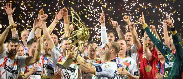 Der SC Magdeburg ist Titelverteidiger in der Handball-Champions-League. - © Marius Becker/dpa
