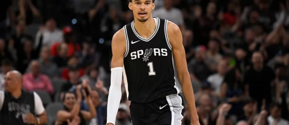 Wembanyama will mit einem neuen Fan-Club für mehr Stimmung bei den San Antonio Spurs sorgen. (Archiv-Foto) - © Darren Abate/AP/dpa
