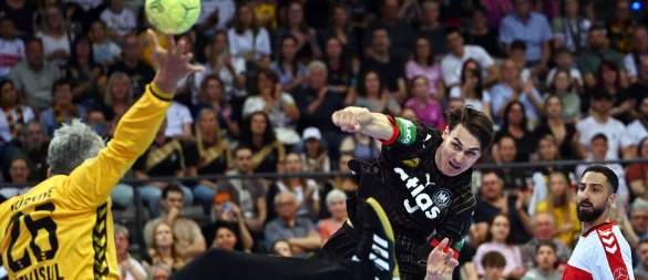 Die deutschen Handballer haben die EM-Qualifikation mit einem Sieg gegen die Türkei erfolgreich abgeschlossen. - © Markus Lenhardt/dpa