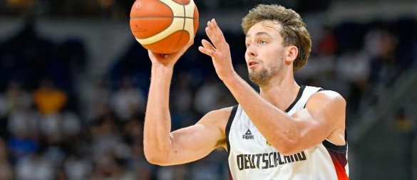 Franz Wagner und die deutschen Basketballer haben auch den zweiten EM-Test gewonnen. - © Uwe Anspach/dpa