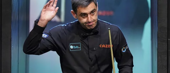 Ronnie O\\\'Sullivan verabschiedet sich im WM-Halbfinale aus Sheffield. - © Martin Rickett/PA Wire/dpa