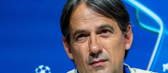 Inter Mailands Trainer Simone Inzaghi steht vor dem größten Erfolg seiner Karriere. - © Peter Kneffel/dpa