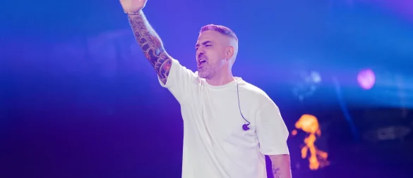 2026 geht der Rapper auf Abschiedstour. Nun hat er zu den zehn Konzerten noch fünf Zusatztermine angekündigt. (Archivbild) - © Rolf Vennenbernd/dpa