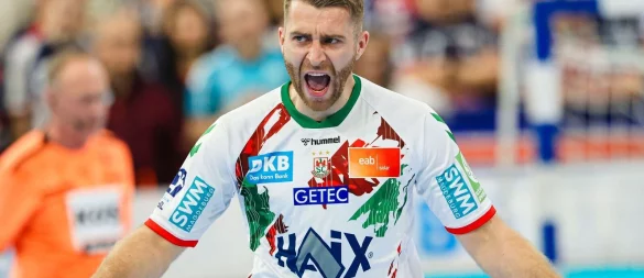 Der SC Magdeburg mit Lukas Mertens warf zum Auftakt der Club-Weltmeisterschaft 50 Tore. - © Frank Molter/dpa