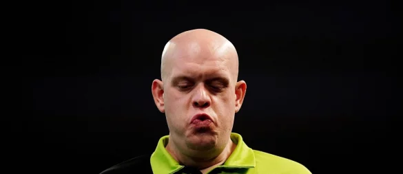 Michael van Gerwen hat sich von seiner Ehefrau Daphne getrennt. - © Zac Goodwin/PA Wire/dpa