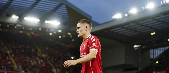 Florian Wirtz ist der neue Hoffnungsträger in Liverpool. - © Peter Byrne/PA Wire/dpa