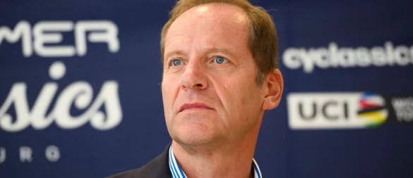 Christian Prudhomme spricht über einen möglichen Tour-Start 2030 in Deutschland. (Archivbild) - © Gregor Fischer/dpa