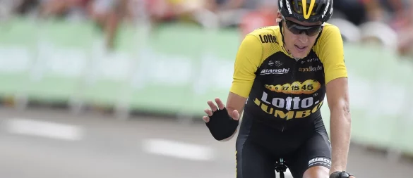 Ex-Radprofi Robert Gesink gab den Tod seiner Ehefrau bekannt. - © picture alliance / Dirk Waem/BELGA/dpa