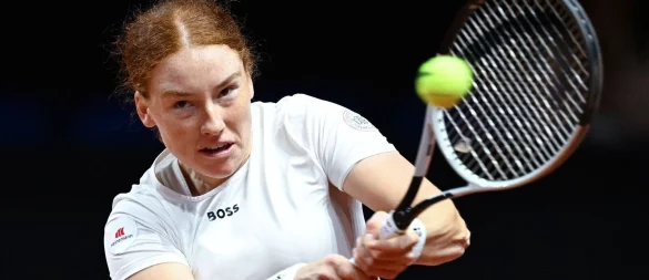 Ella Seidel darf beim Masters in Cincinnati weiter jubeln - © Bernd Weißbrod/dpa