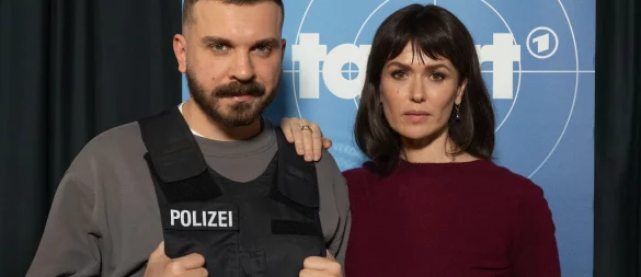 Edin Hasanovic und Melika Foroutan sind das neue Frankfurt-«Tatort»-Team des Hessischen Rundfunks (hr). (Archivbild) - © Boris Roessler/dpa