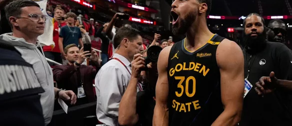 Steph Curry erzielte in der Serie gegen die Rockets im Schnitt 24 Punkte. - © Ashley Landis/AP/dpa