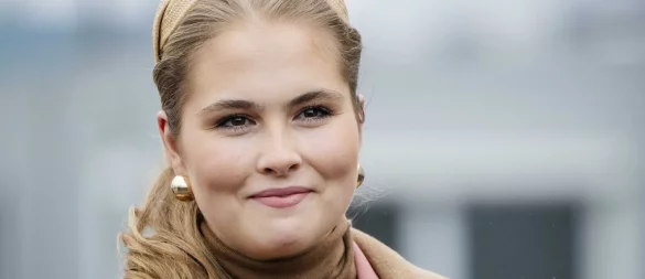 Nach einem Reitunfall muss Prinzessin Amalia in eine Klinik. (Archivbild) - © Sem Van Der Wal/ANP/dpa