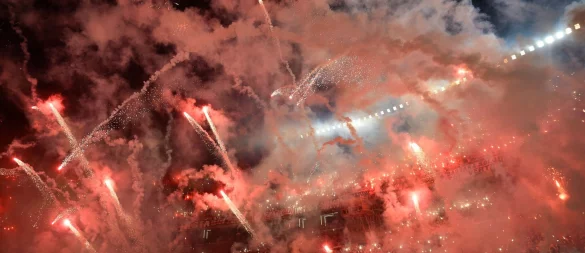 In Argentiniens Profiligen dürfen nach mehr als zehn Jahren erstmals schrittweise wieder Gästefans in die Stadien zurückkehren. (Archivbild) - © Gustavo Garello/AP/dpa