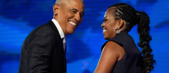 Mit der Erziehung ihrer Mädchen sind die Obamas zufrieden. (Archivbild) - © Erin Hooley/AP/dpa