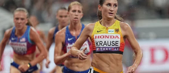 Gesa Krause will am 7. Dezember ihr Marathon-Debüt geben. - © Michael Kappeler/dpa