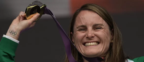 Ihr größter Erfolg: Ciara Mageean gewann bei Leichtathletik-EM 2024 Gold über 1500 Meter. - © Michael Kappeler/dpa