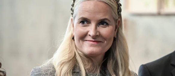 Der Skandal um ihren ältesten Sohn ist nicht spurlos an Mette-Marit vorbeigezogen. (Archivbild) - © Jens Kalaene/dpa