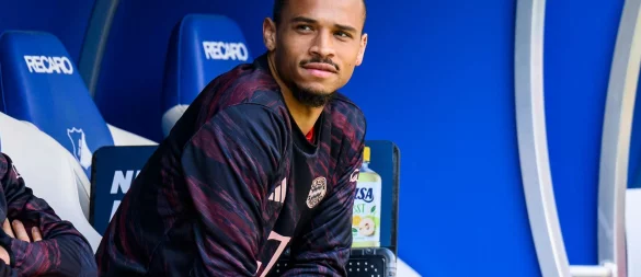 Bleibt er oder geht er? Über Leroy Sané wird derzeit oft diskutiert. - © Tom Weller/dpa