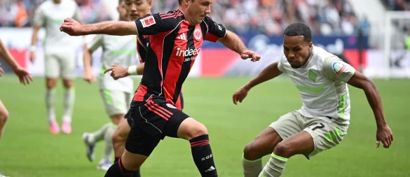 Mario Götze fühlt sich bei Eintracht Frankfurt wohl - © Arne Dedert/dpa