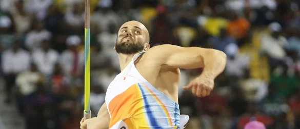 Julian Weber belegte beim Diamond-League-Meeting in Paris den zweiten Platz. - © Hussein Sayed/AP/dpa