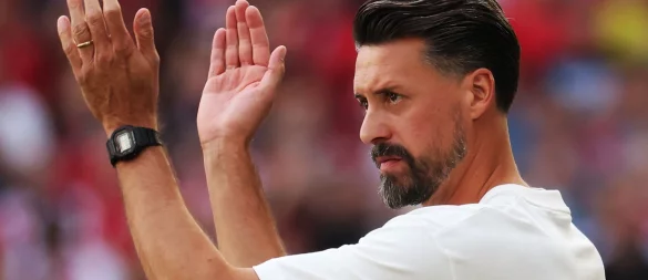 Sandro Wagner feiert am Samstag seine Heimpremiere als Augsburg-Trainer. (Archivbild) - © Philipp von Ditfurth/dpa