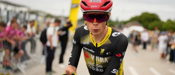 Bei der Vuelta soll es für Jonas Vingegaard besser laufen als bei der Tour. - © Mosa\\\'ab Elshamy/AP/dpa