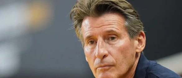 Verbandspräsident Sebastian Coe äußerte sich erneut zu den Gentests vor der Leichtathletik-WM. - © Marcus Brandt/dpa