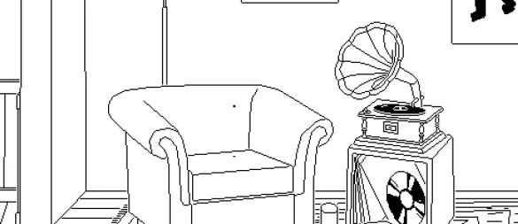 Sehen Sie den Punkt auf der Rückenlehne? «Time Flies» macht Spieler zur Fliege und packt ein ganzes Leben in wenige Sekunden. - © Playables/Panic/dpa-tmn