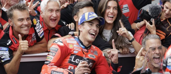 Erneut Weltmeister: Marc Márquez - © Erwin Scheriau/APA/dpa