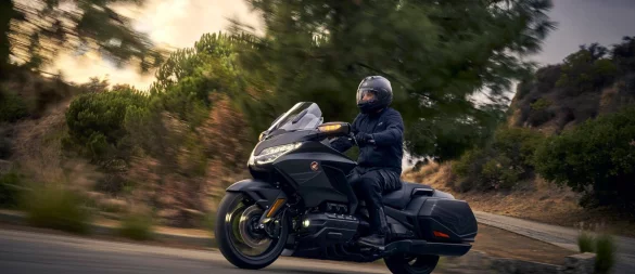 Ein Luxusliner auf zwei Rädern: Die Honda Gold Wing GL1800. - © Honda/dpa-tmn