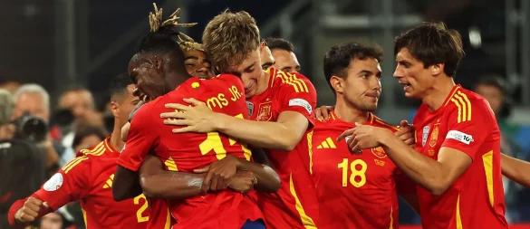 Spanien steht im Finale der Nations League. - © Christian Charisius/dpa