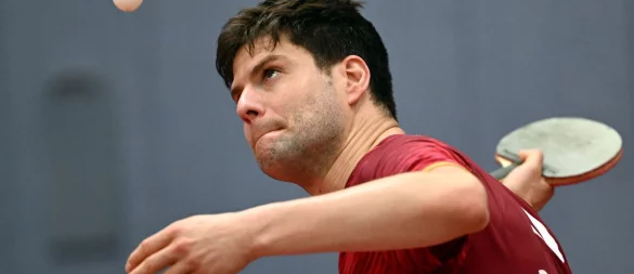 Erfolgreiches Comeback in Las Vegas: Der deutsche Tischtennis-Star Dimitrij Ovtcharov. - © Federico Gambarini/dpa