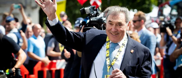 Eddy Merckx wird am Dienstag 80 Jahre alt. - © Kristof Van Accom/BELGA/dpa