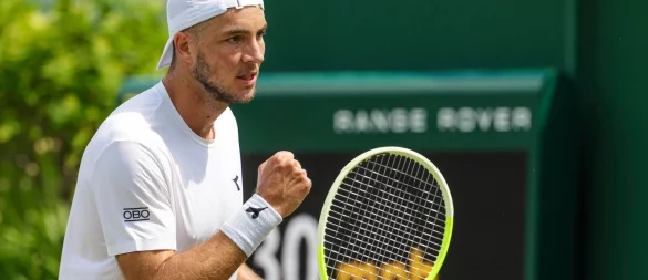 Jan-Lennard Struff darf jubeln - © Frank Molter/dpa