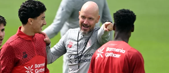 Muss bei Bayer Leverkusen den Umbruch gestalten: Neu-Trainer Erik ten Hag. - © Federico Gambarini/dpa
