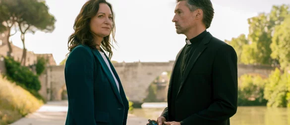Natalia Wörner gerät mit Kirchenkreisen aneinander. - © -/ARD Degeto Film/UFA Fiction/Roland Suso Richter/dpa