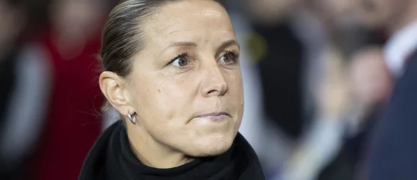 Die zweimalige Fußball-Europameisterin Inka Grings macht einen Vorschlag. - © Michael Buholzer/KEYSTONE/dpa
