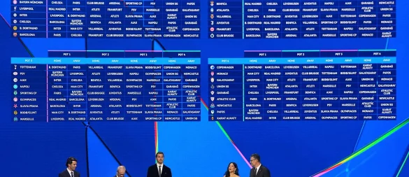 Zwei Tage nach der Auslosung steht der Spielplan für die Champions League fest. - © Laurent Cipriani/AP/dpa
