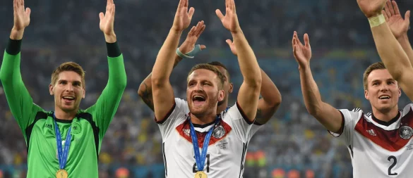 Vom Weltmeister zum U21-Co-Trainer: Shkodran Mustafi. - © Andreas Gebert/dpa