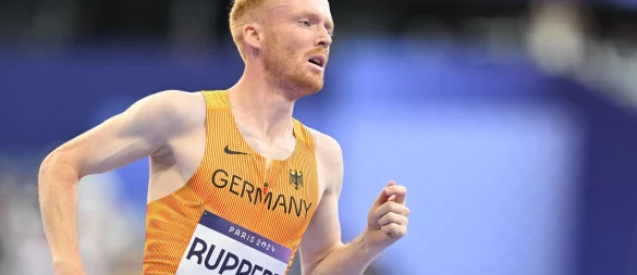 Frederik Ruppert läuft in Rabat zum deutschen Rekord über 3000 Meter Hindernis. - © Sven Hoppe/dpa