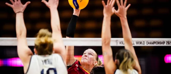 Alsmeier zog insgesamt ein positives Fazit. - © Volleyballworld/dpa