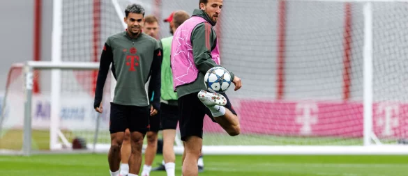 Ist Harry Kane auch auf Zypern wieder Bayerns Erfolgsgarant? - © Matthias Balk/dpa
