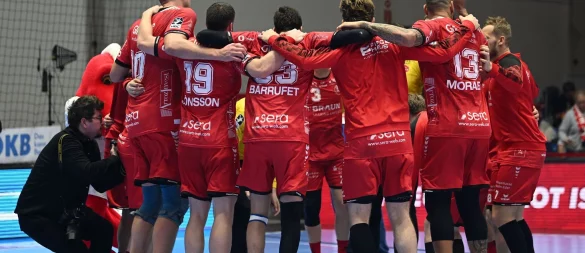 Die MT Melsungen hat das Topspiel in der Handball-Bundesliga bei der TSV Hannover-Burgdorf gewonnen. - © Swen Pförtner/dpa