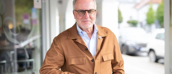 Karl-Heinz Rummenigge spricht über sein Alter. - © Lukas Barth/dpa